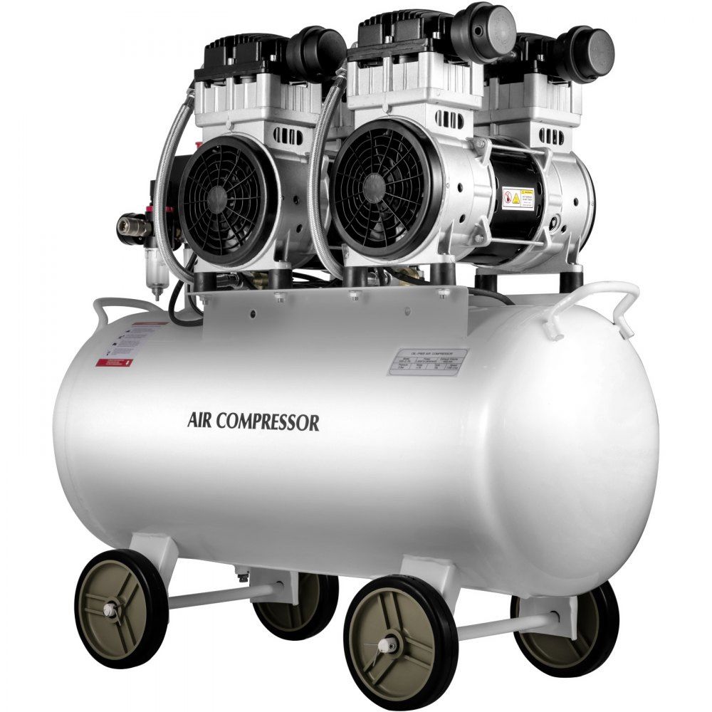 Air Compressor 18.5 gallon/70L steel tank, 4 HP Ultra Quiet Air Compressor