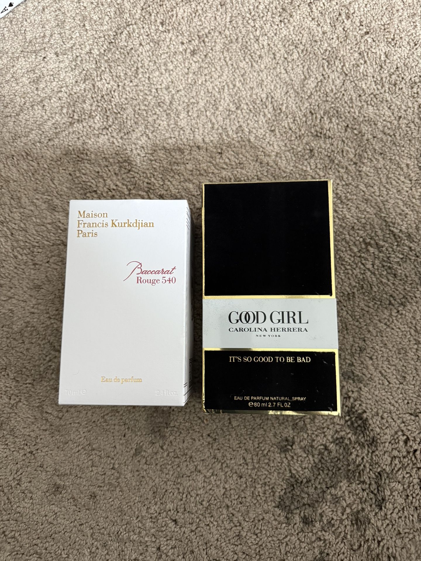 Women's Fragrance (Baccarat 540, Good Girl)