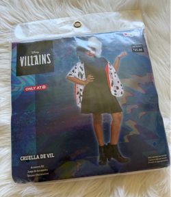 New! Disney Villains Cruella Costume Kit *4+