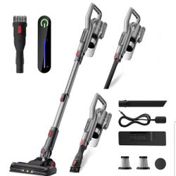 Cordless Vacuum Cleaner with LED Light
Battery Operated 
Lightweight Vacuum, HEPA Filter, Multiple Attachments for For Pet Hair and Deep Cleaning 
