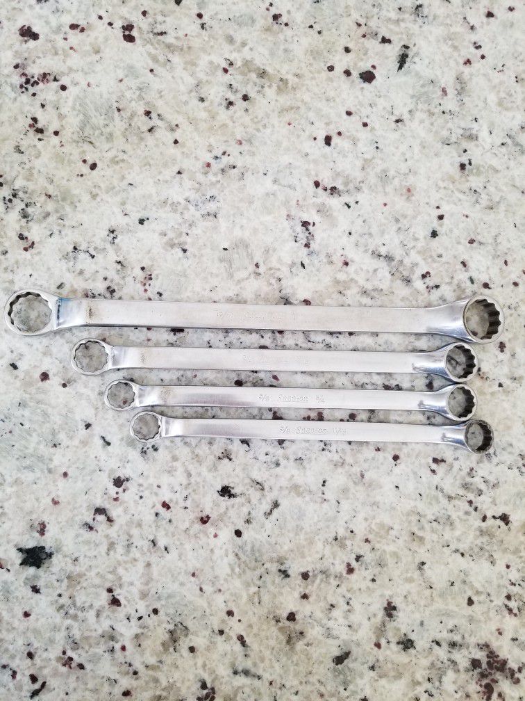 Snap-on Double Box End Wrench Set