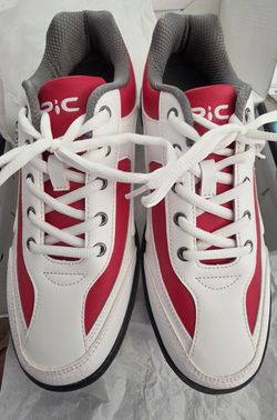 Epic Men’s Ares Red White Right Hand Bowling Shoes