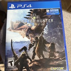 Monster Hunter World PS4 MHW