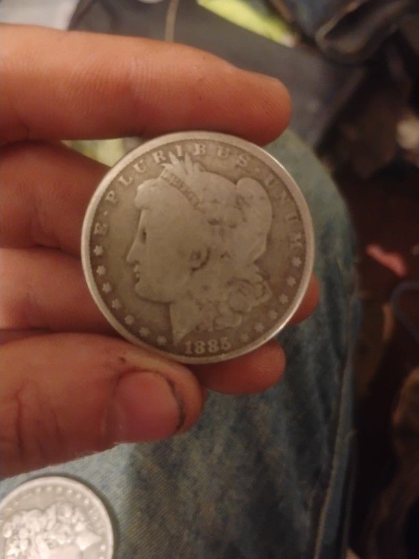 1885 Morgan Silver Dollar