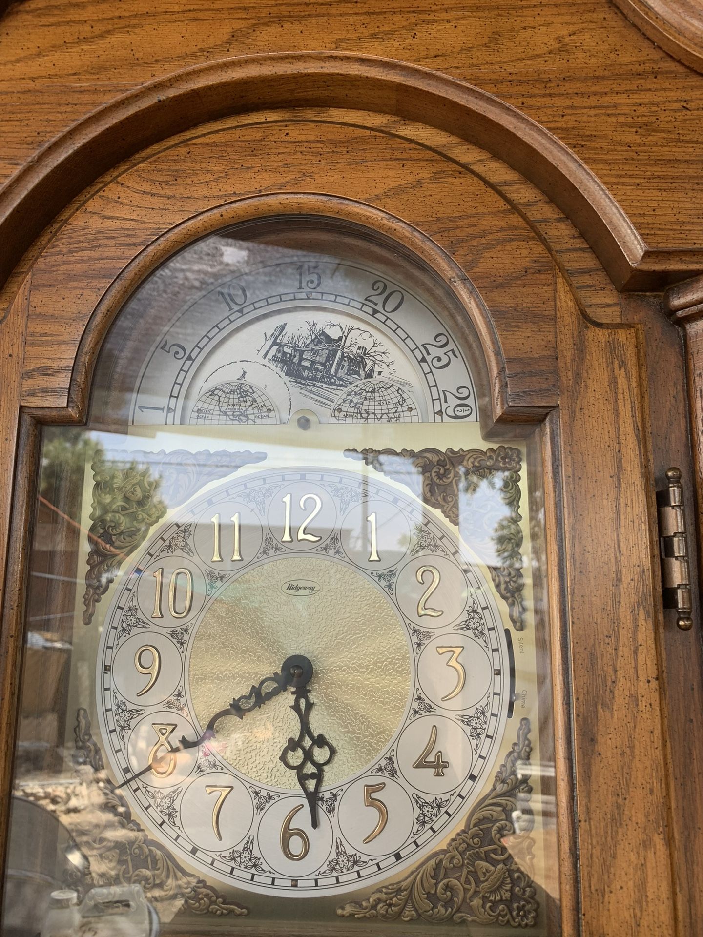 antique vintage schoolhouse clock