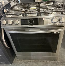 Samsung gas stove slide in