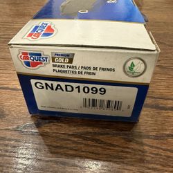 New CarQuest Gold Rear Brake Pads GNAD1099