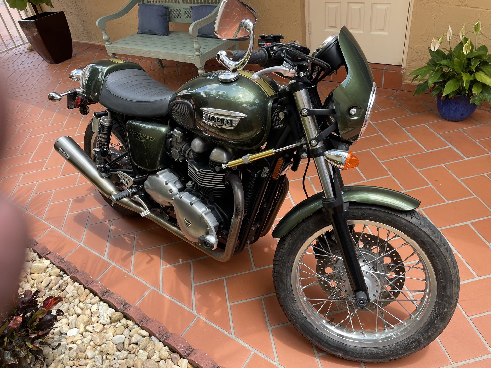 Triumph Thruxton Motorcycle 