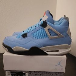 Jordan 4 Unc Blue Sz 12 