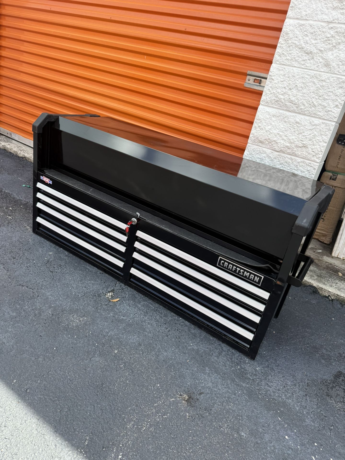 CRAFTSMAN 2000 Series 51.5-in W x 24.7-in H x 16-in D 8 -Drawer Steel Tool Chest (Black)