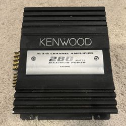 Kenwood KAC-748S 280W 4/3/2 Channel Power Car Amplifier