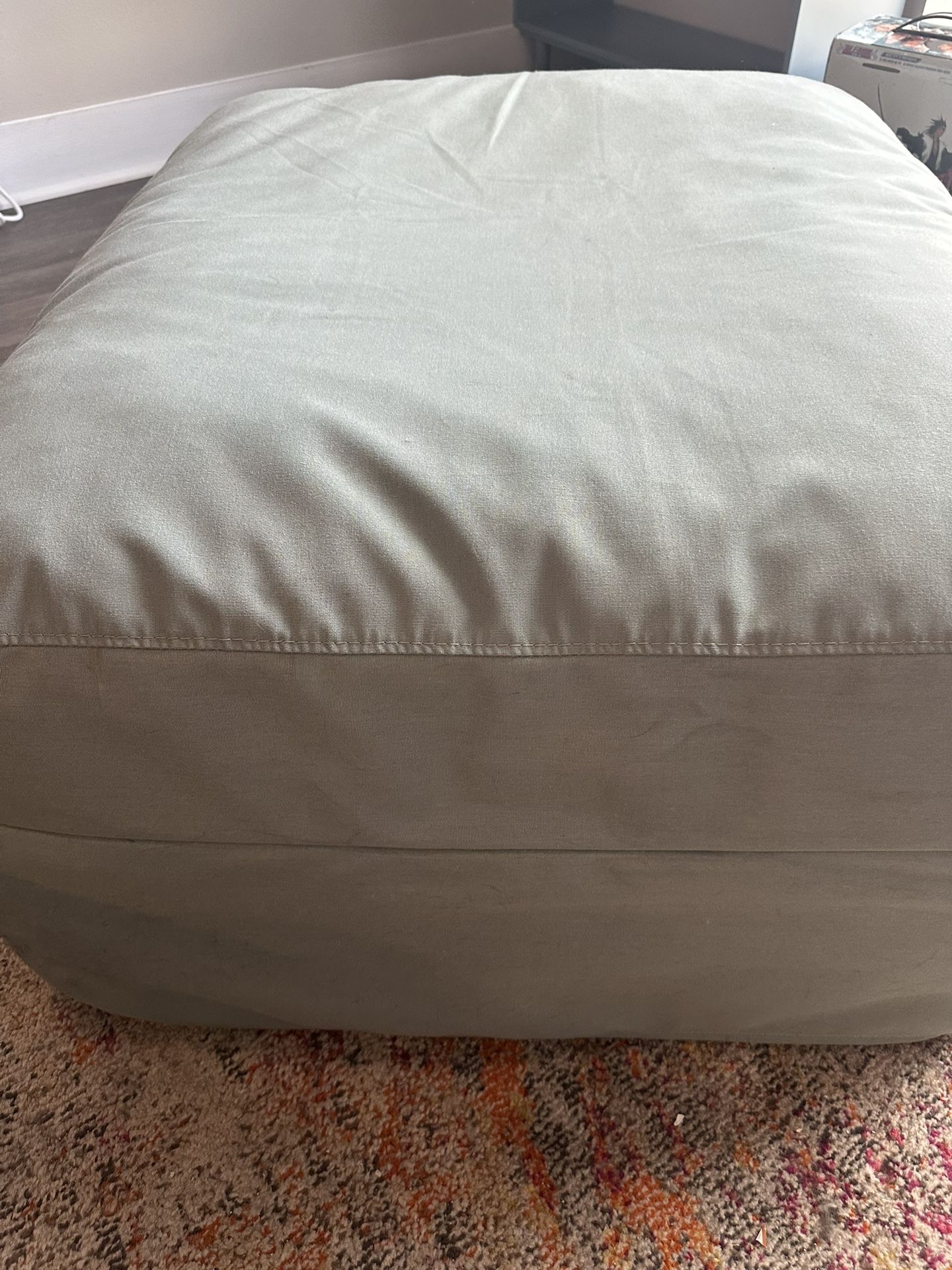 Modern Comfy & Stylish Blue Ottoman