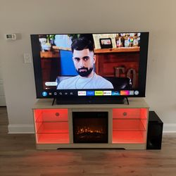 Fireplace TV Stand
