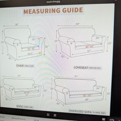 Couch, Leather Saddle Brown 