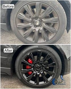 RIM BLACK OUT & CALIPER PAINTING