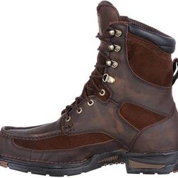 NEW Size 9w Or  9.5 Georgia Boot Men Athens Work Boot Works Soft Toe Shoe 8 Inches