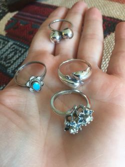 Accessorize with Silver Rings ❄️💍❄️💍❄️💍❄️ Sterling Silver jewelry 925 / each ring sells for $25