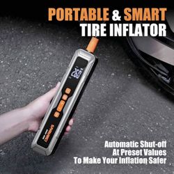 PORTABLE AIR COMPRESSOR 150PSI RECHARGEABLE TIRE INFLATOR