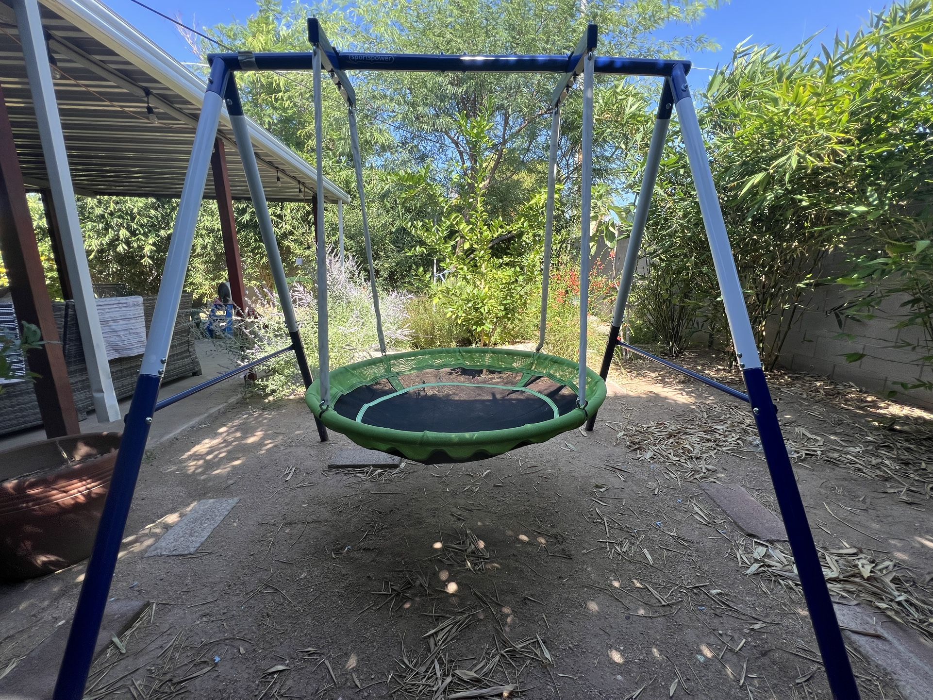 Sportspower Deluxe Kids Outdoor Flying Saucer Swing