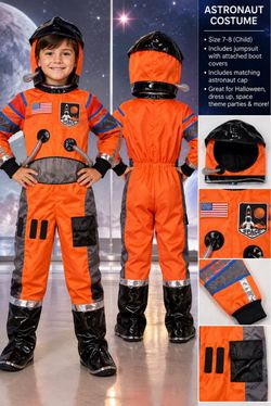 Teetot & Company Kids Astronaut Costume – Child Size 7-8