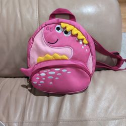 Bag With Leash For Toddler, Dino Bag
