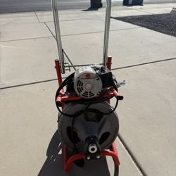 Ryobi Powered Plumbing snake 