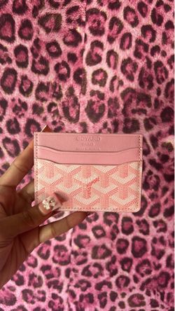 Pink cute card holder