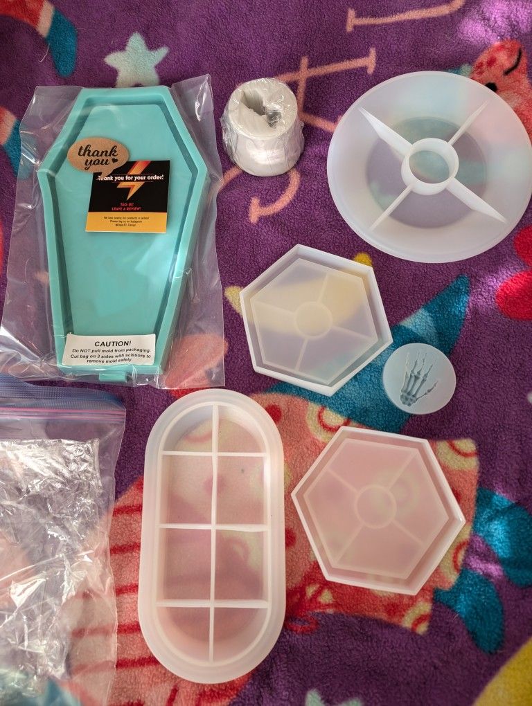 Resin Molds Silicone Trays
