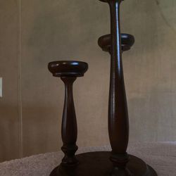 Wooden Candle Holder