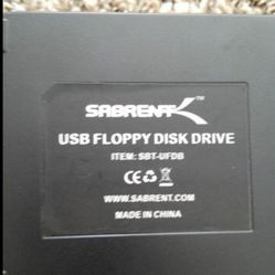 SABRENT USB portable floppy drive