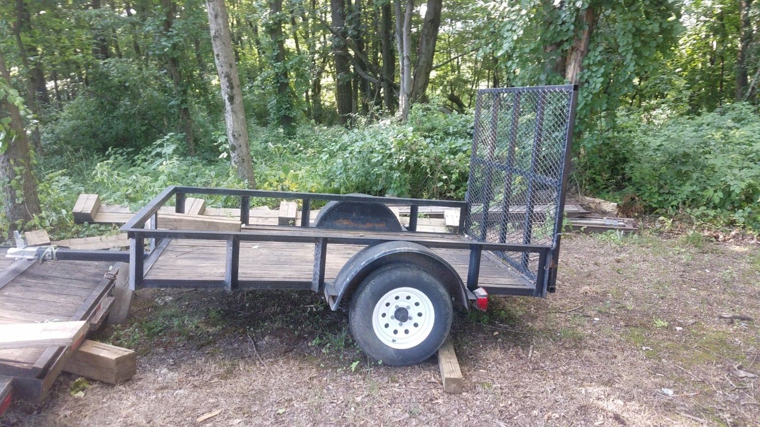 4x8 Landscaping trailer cash only