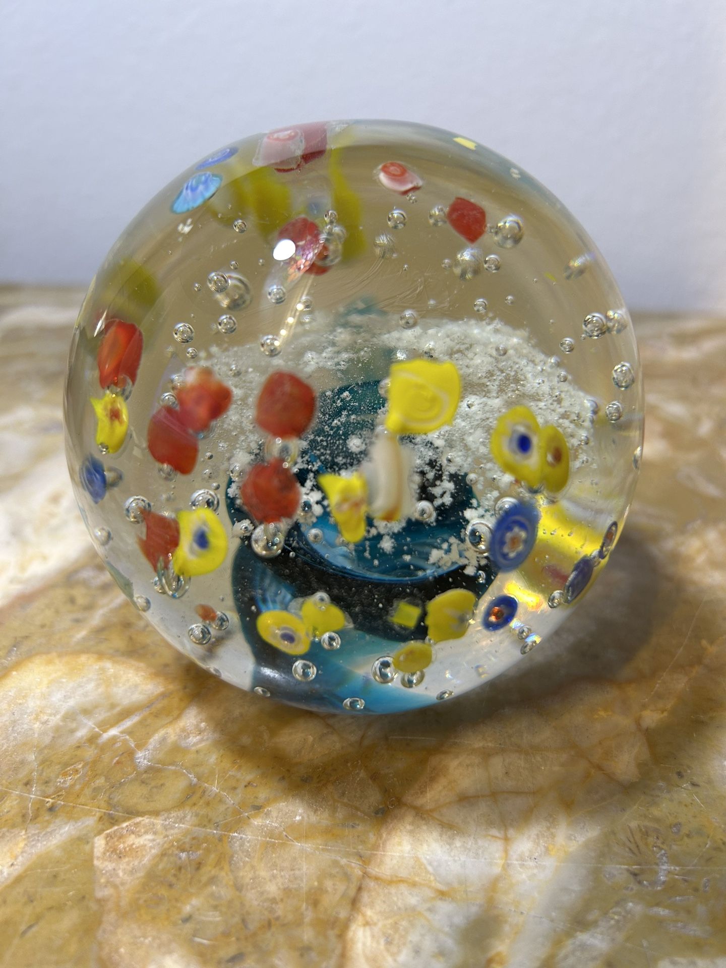 Large Vintage Paperweight