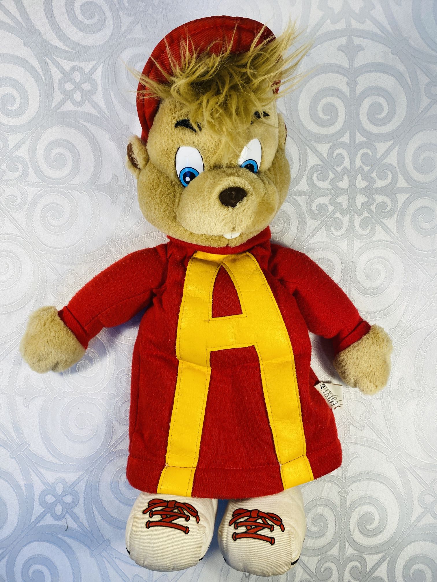 Vintage ALVIN AND THE CHIPMUNKS 1993 Hand Puppet 