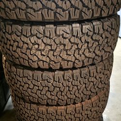 (6) BfGoodrich K02 LT255/70/18