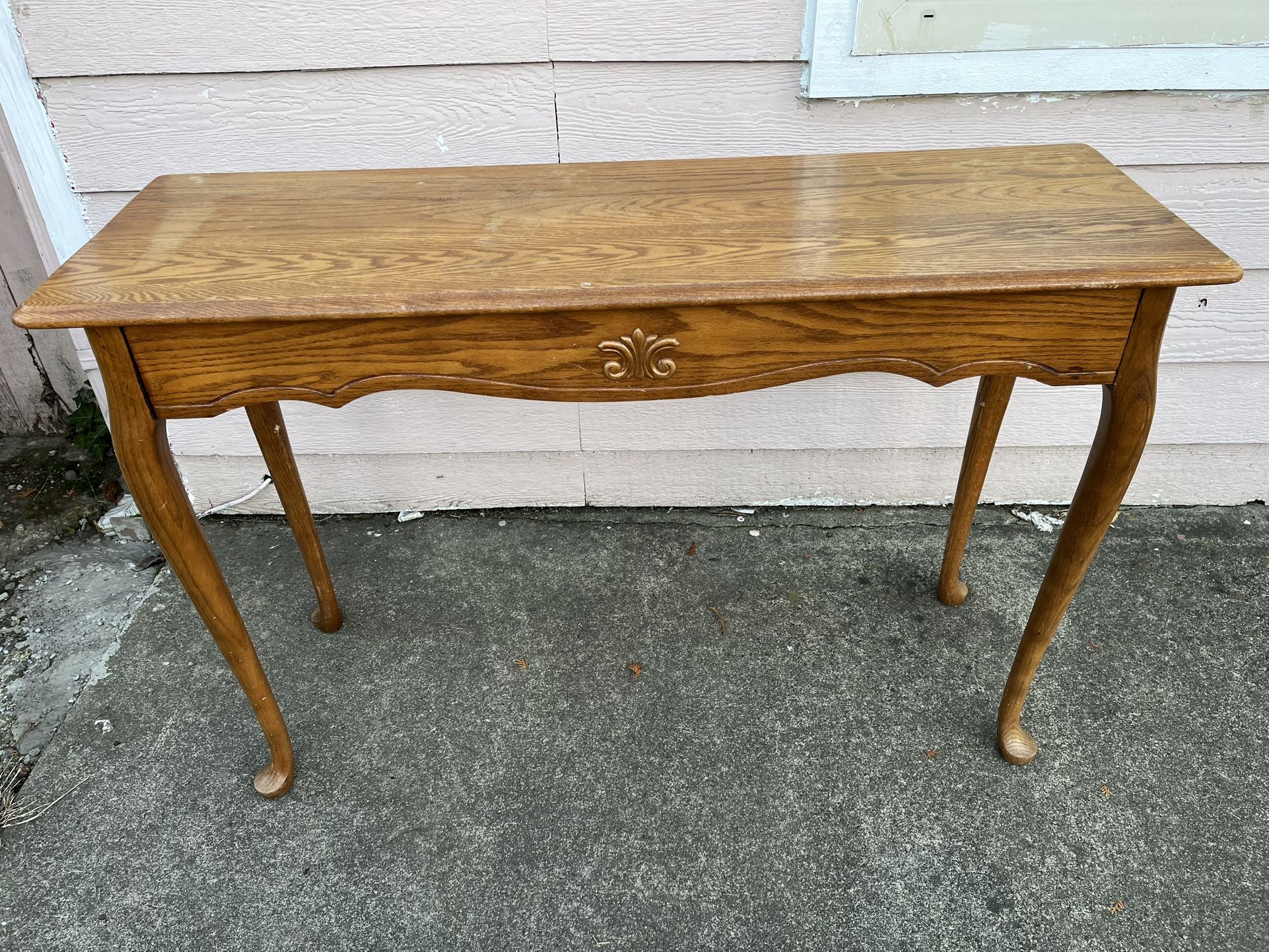 Vintage solid wood Console Long Table
