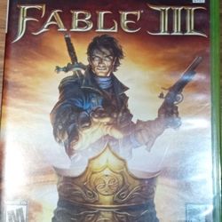 Xbox 360 Fable III Game $15 With SAME DAY SHIPPING THROUGH OFFERUP 