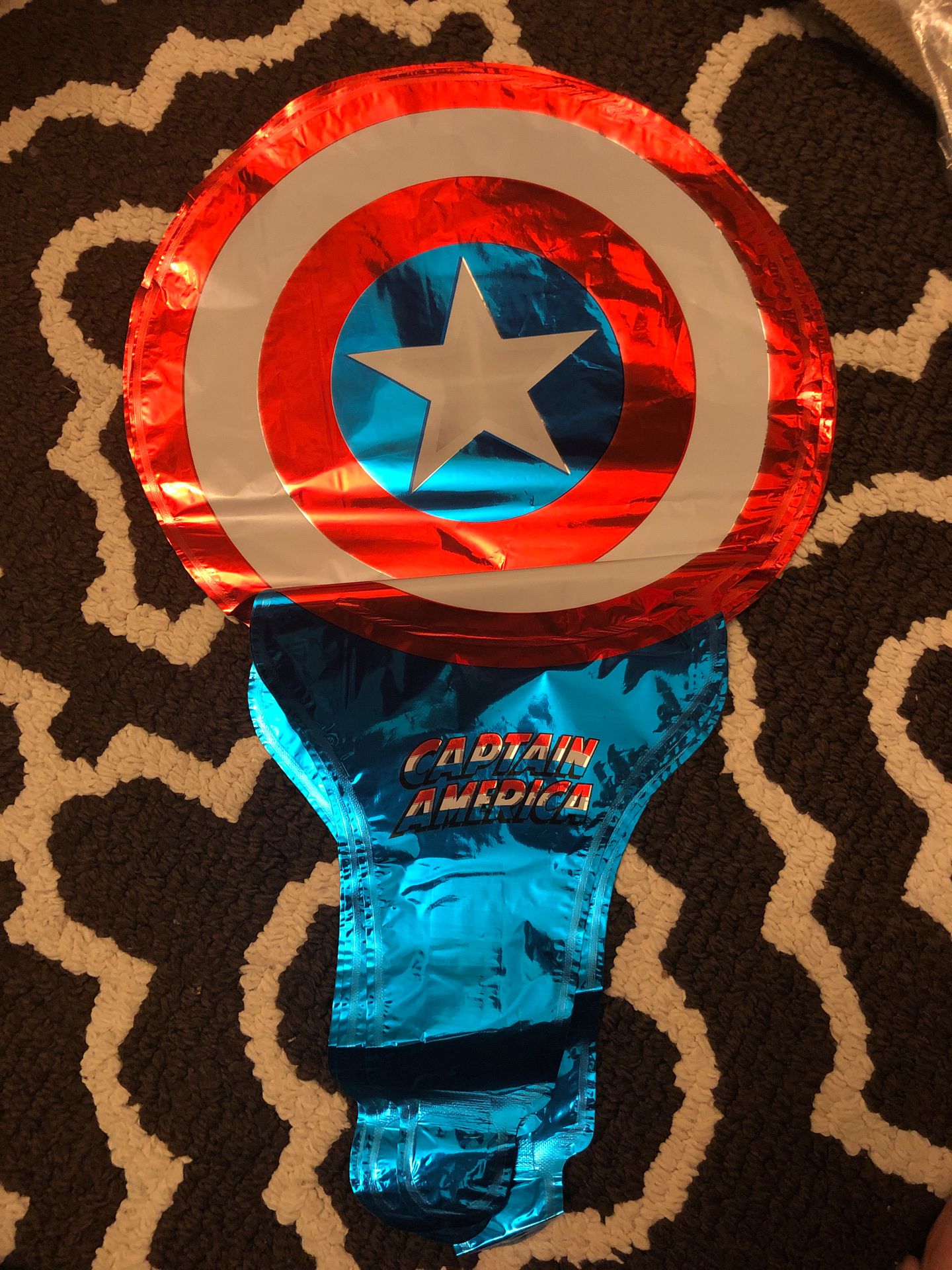 Captain America Handheld 10 Ballons