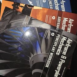 General, Airframe And Powerplant  Aviation Workbooks