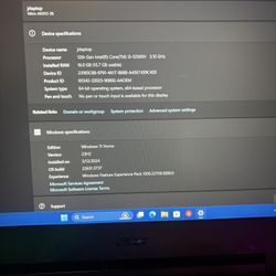 Black Acer Gaming Laptop