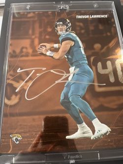 Trevor Lawrence Emanate 10/25 Fantastics Coa