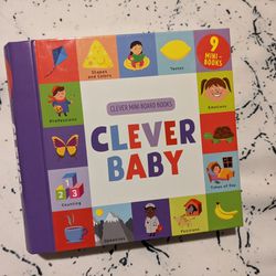 Clever Baby Mini Board Books Box Set NEW