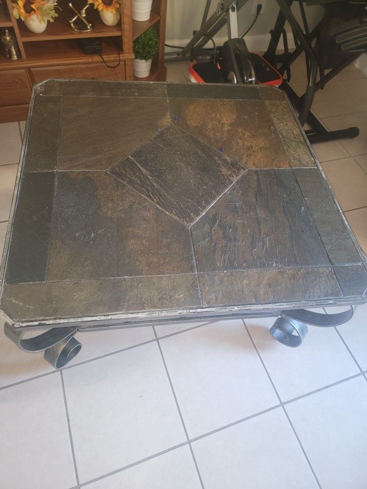 Coffee Table With Two End Tables