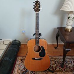 Takamine F340S Acoustic Guitar W/Softcase