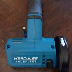 HERCULES BRUSHLESS 3" ANGLE GRINDER $30 JUST TOOL