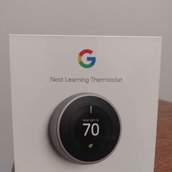 Google Nest Thermostat with Wi-Fi Compatibility - Charcoal