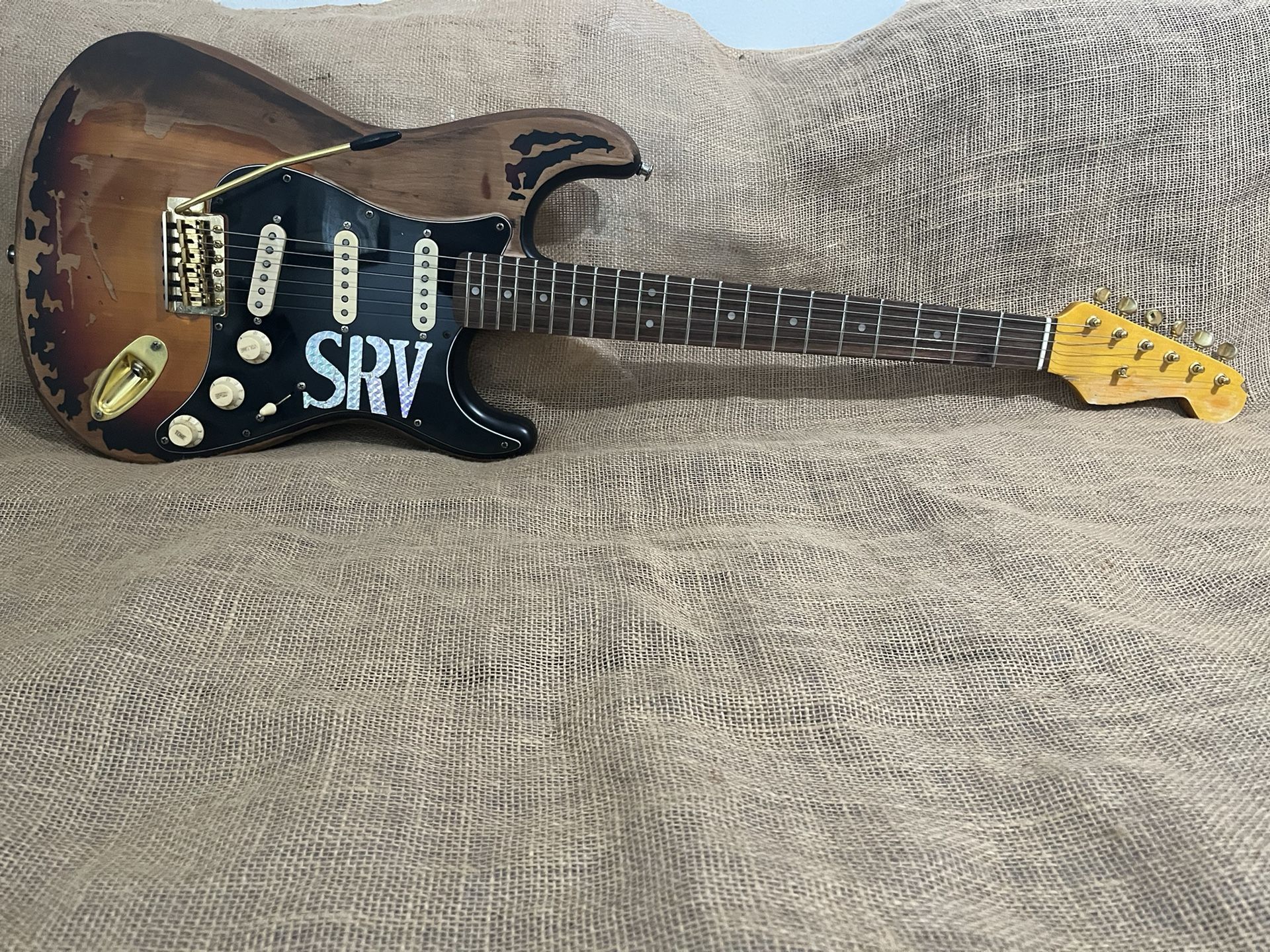 GEJ- Jacobs SRV Handcrafted Electric Guitar USA