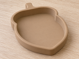 Acorn Trinket Dish, Autumn Ring Tray, Woodland Desk Catchall, Custom Color
