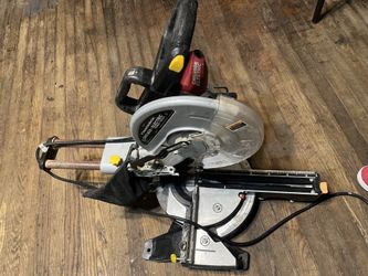 Chicago Electric 10” Compound Slide Miter Saw