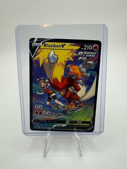 Blaziken V TG14/TG30 Swsh12: Sword & Shield  Silver Tempest Trainer Gallery Holo