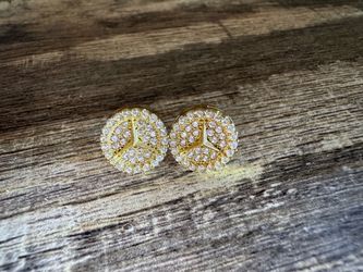 14k Gold Mens Earrings